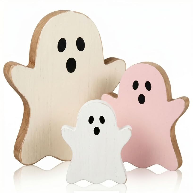 Halloween Ghost Decor Indoor, Halloween Table Decorations for Home