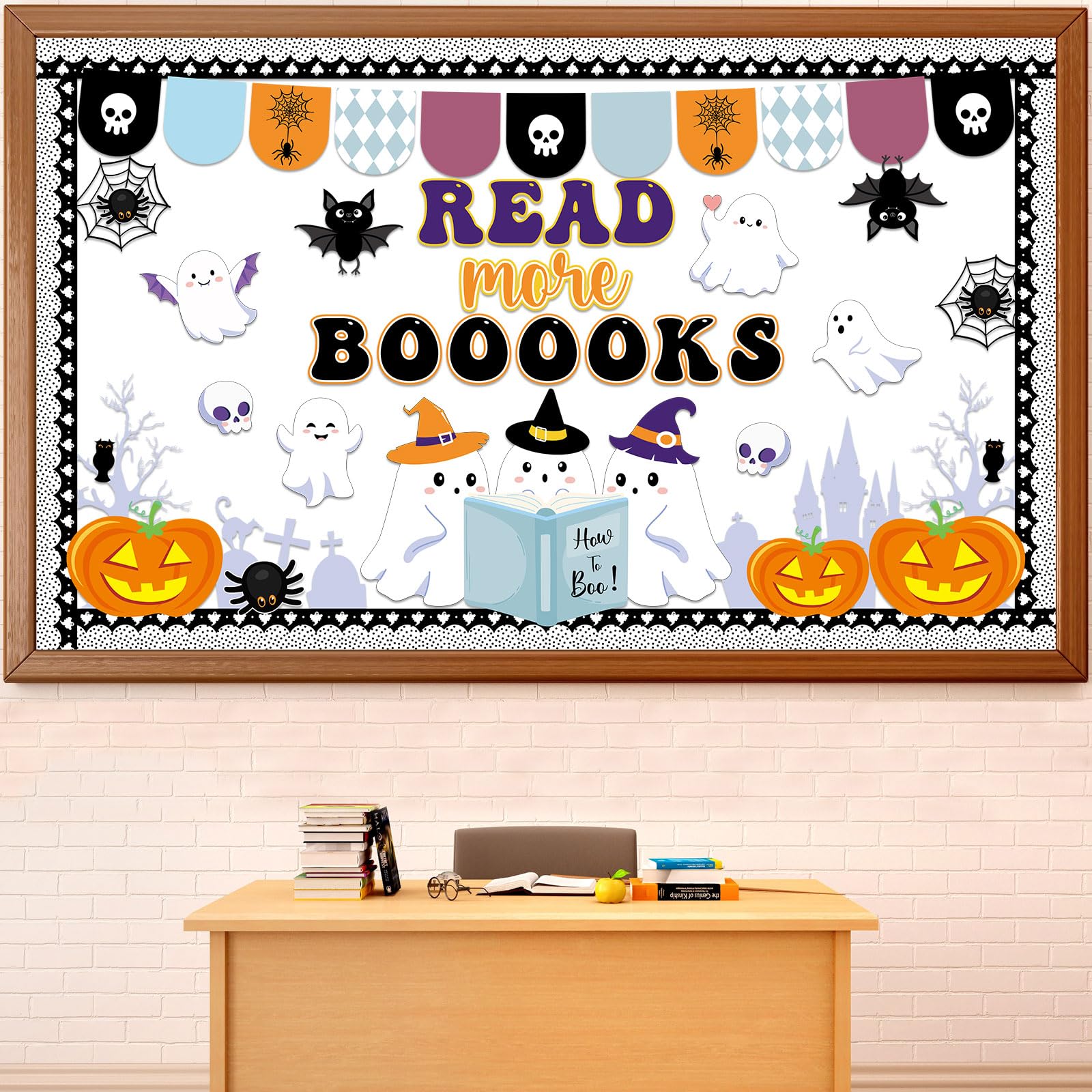 gisgfim Halloween Bulletin Board Decorations Cute Ghost Classroom Cutouts